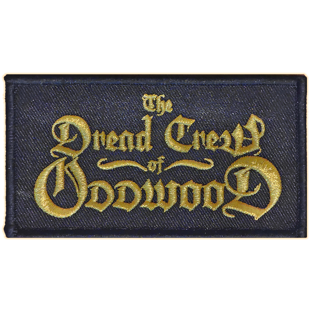 Embroidered Patch (Metallic Gold)